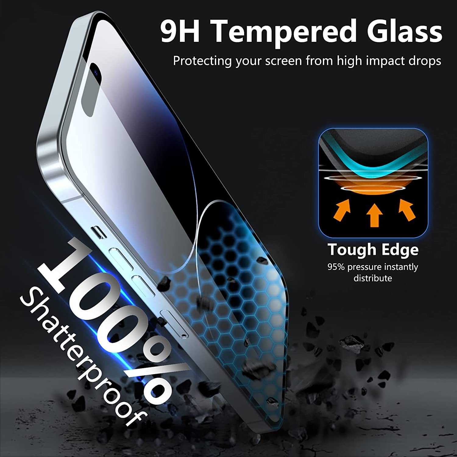 Sticla temperata 9H pentru iPhone 14 Pro 6.1 Inch