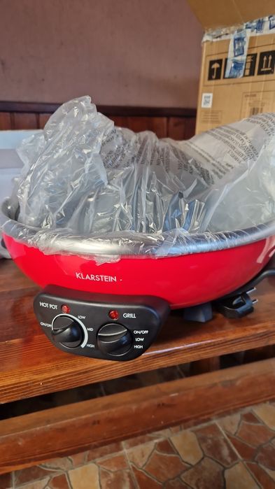 Hot pot cu placa de gratar Klarstein