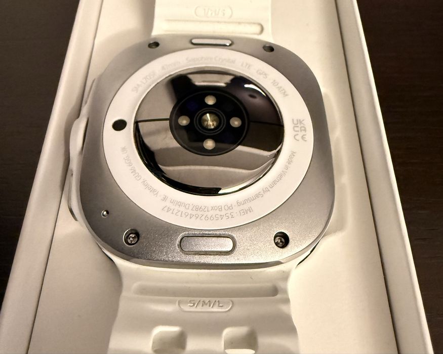 Samsung Galaxy Watch Ultra Titanium white impecabil, garantie eMag '27