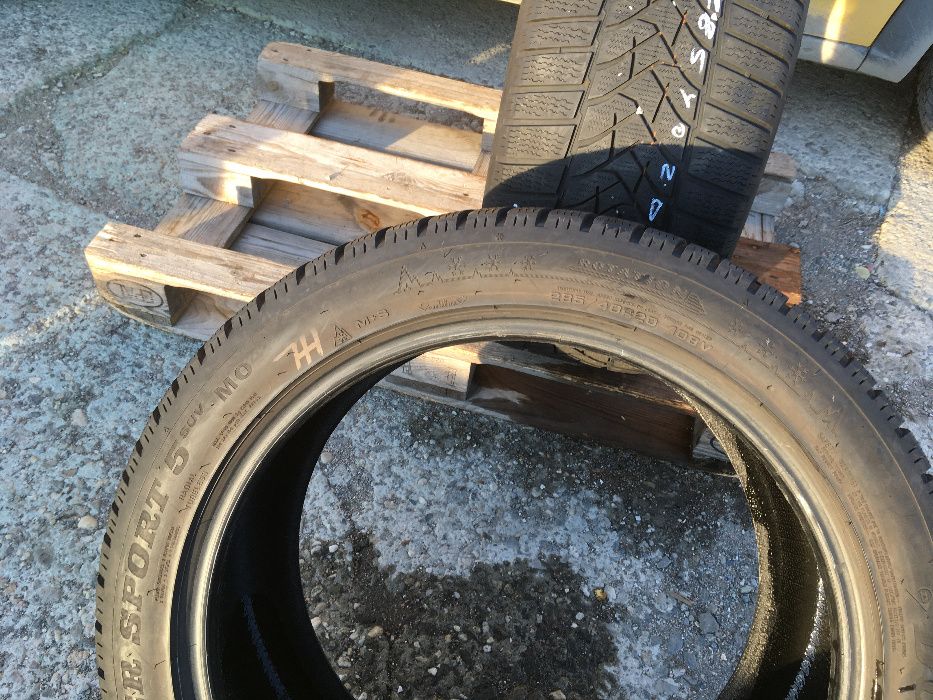 285/40/20 Дънлоп Уинтър Спорт Сув 2017г 4-5мм MO