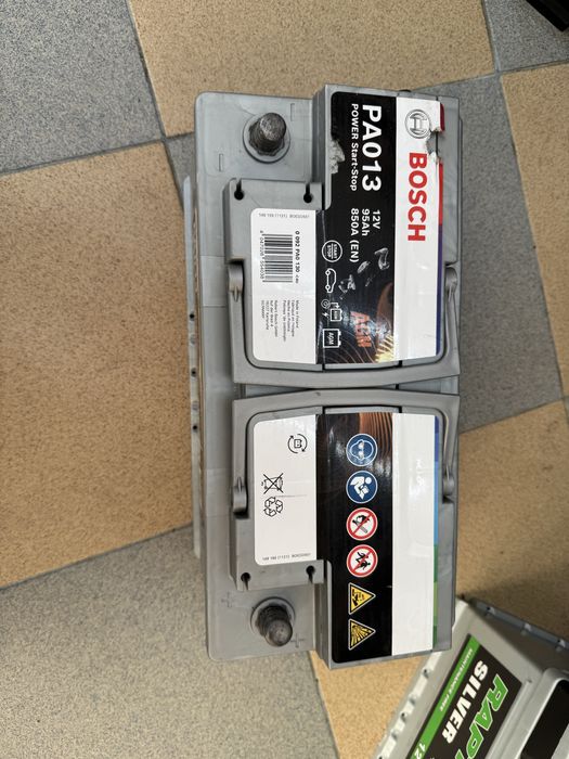 Акумулатор Bosch AGM 95Ah / 850A – Гелов, 2023 г.
