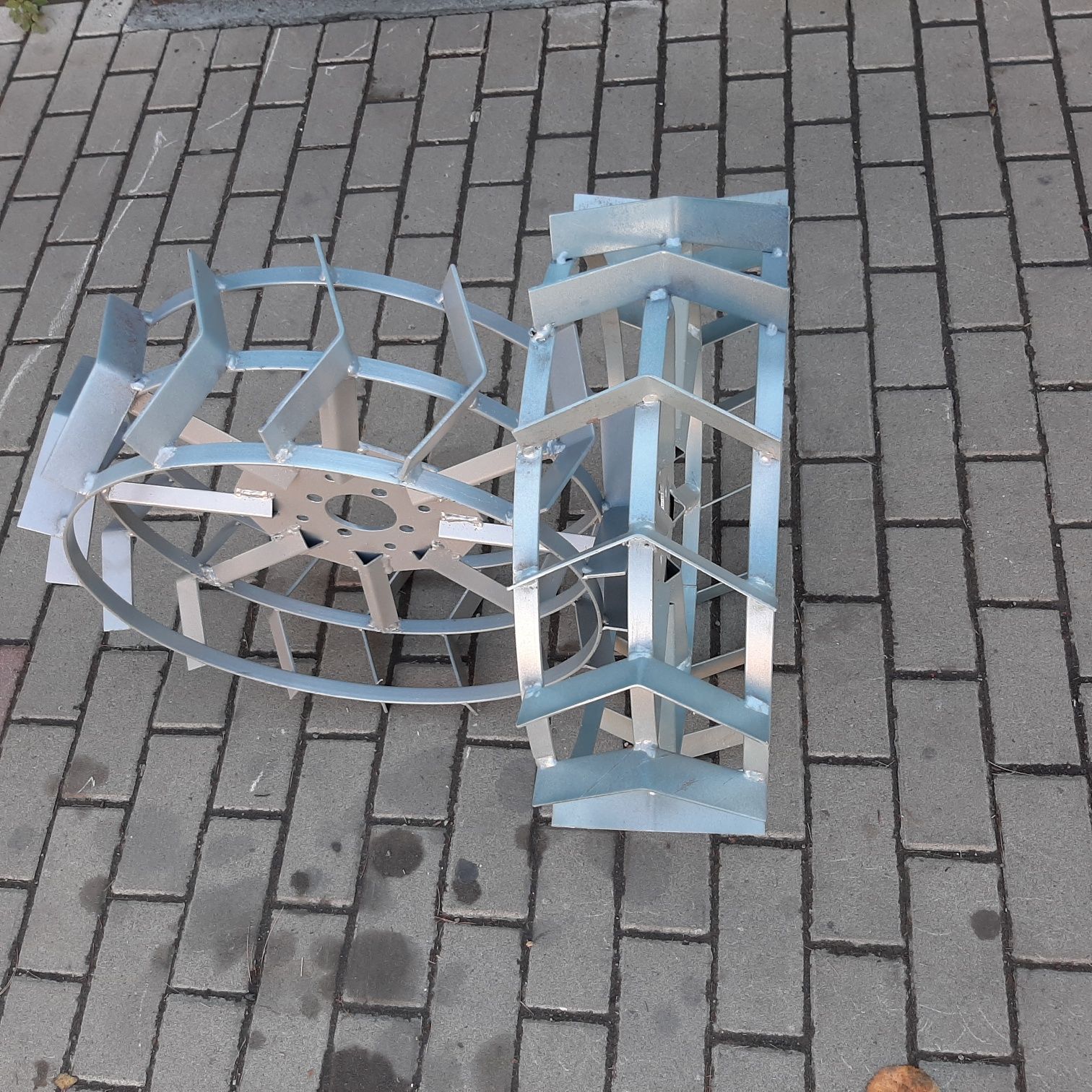 Roti metalice arat cauciuc pentru motocultor motosapa 60cm, 50cm, 42cm