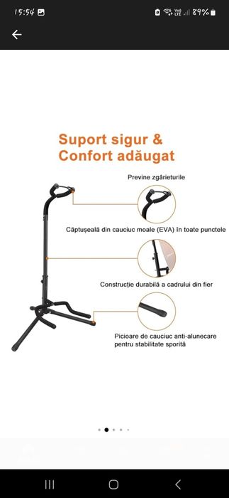 1 suport normal si 2 de perete