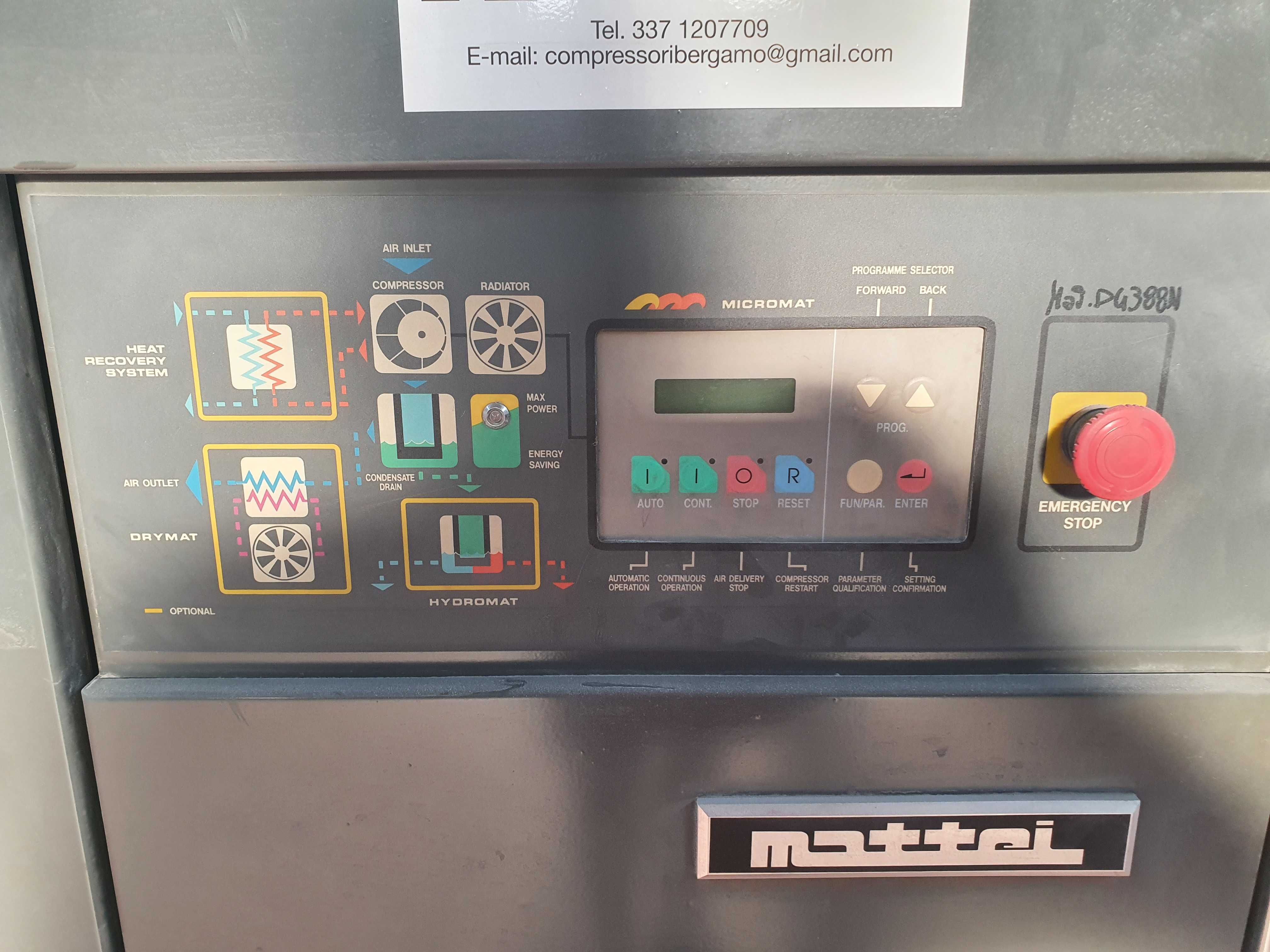 Витлов компресор за въздух марка MATTEI Optima 45H