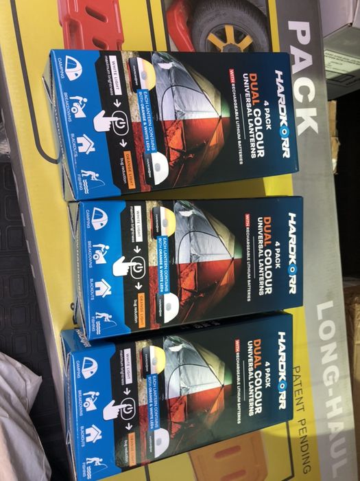 Фонарики на аккумуляторе для палатки и тента Hardkorr