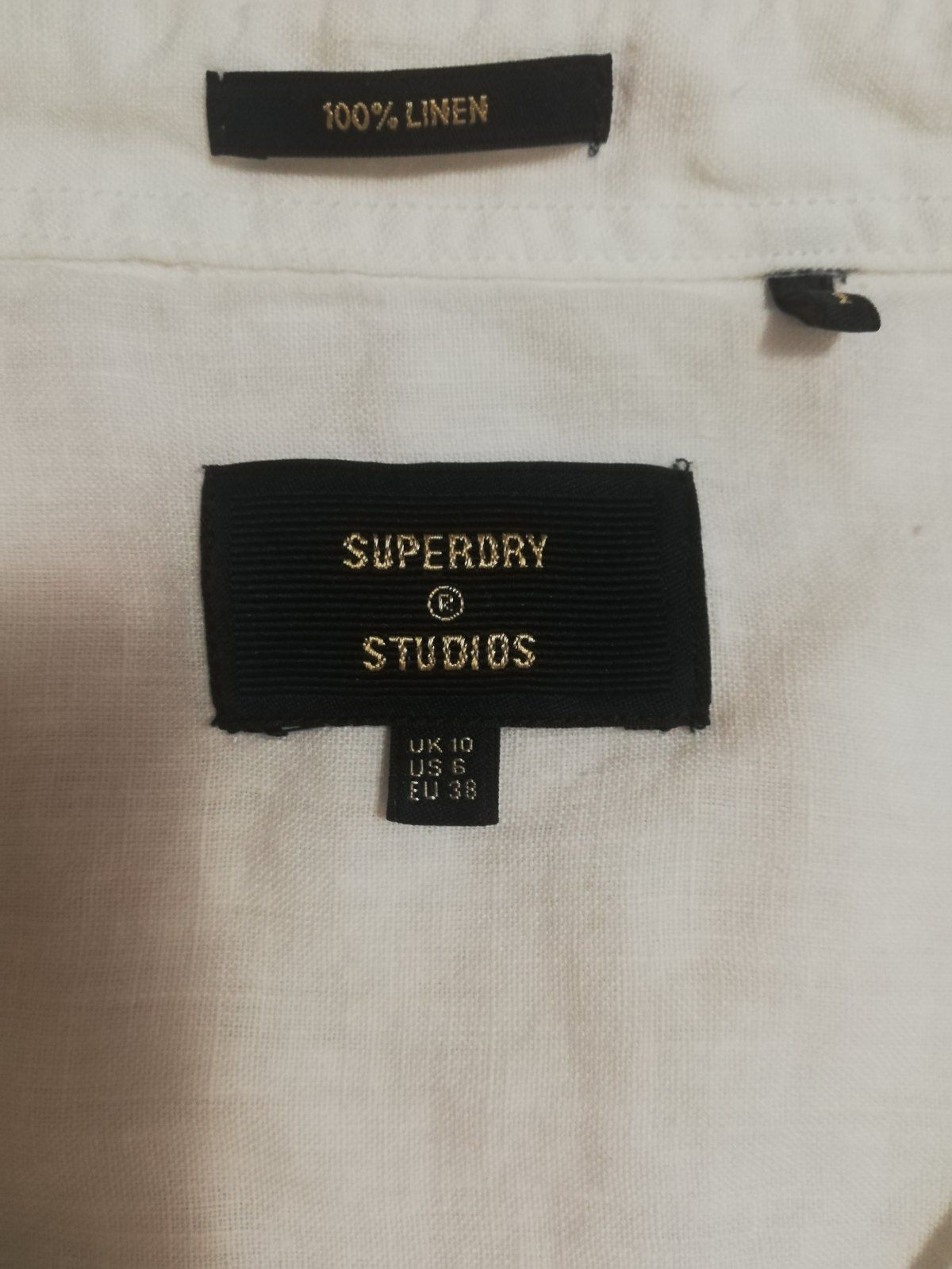 Нова Ленена риза Superdry размер S цена 75лв.