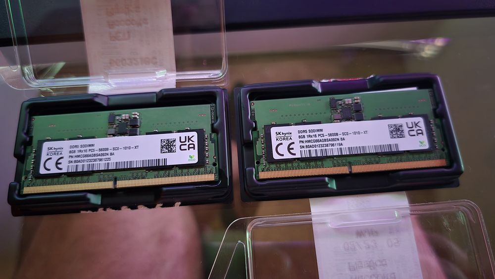 Memorie laptop DDR5 16gb (2x8gb) SK hynix, 5600mhz