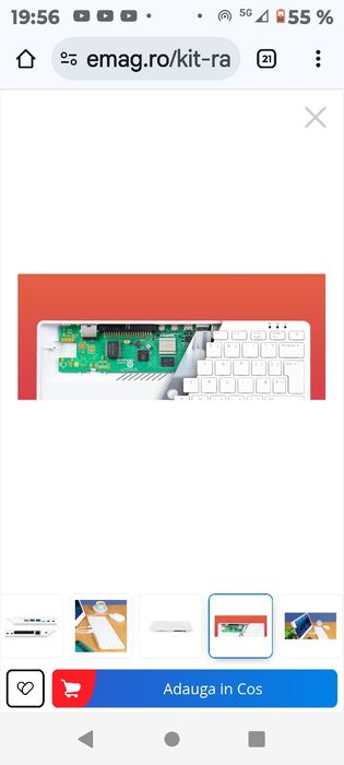 Raspberry pi 500  + Monitor Touchscreen 8,5 inch