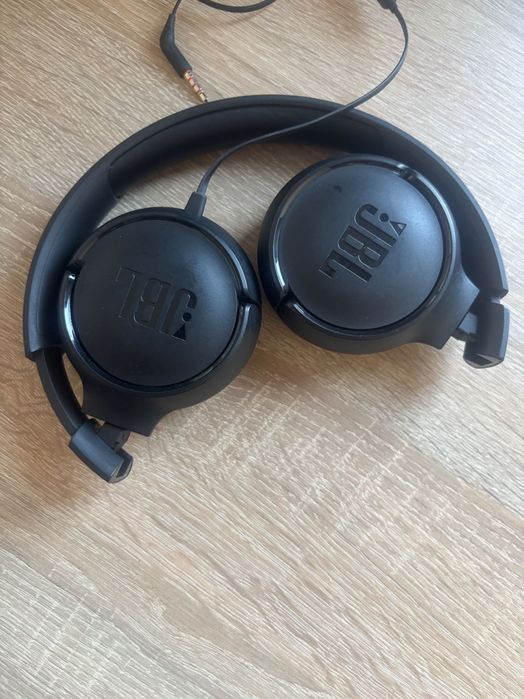Căști OVER EAR JBL Tune 500 Pure Bass cu Jack 3.5 mm pt telefon / PC