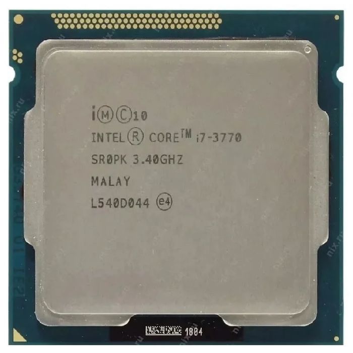 Intel i7 3770 3,4 Ghz