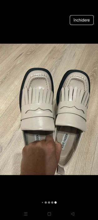 Mocasini piele Steve Madden 38