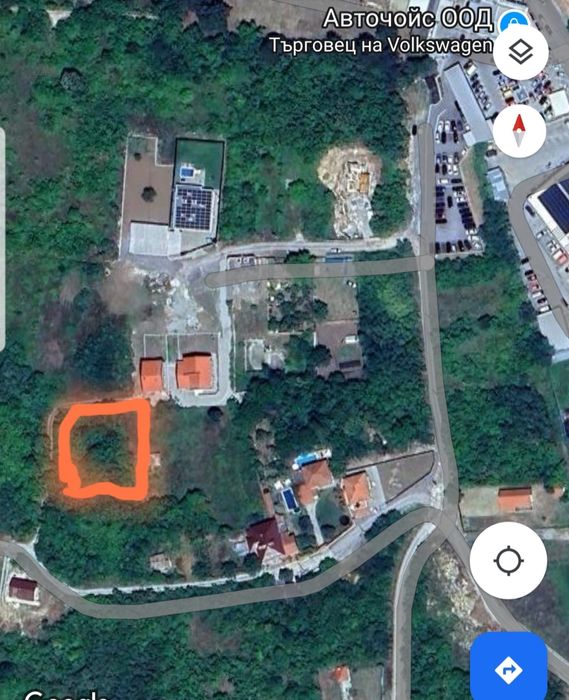 Продава се Парцел в Велико Търново, Централна гара - 955 кв.м за 33 €/кв.м - Снимка #2