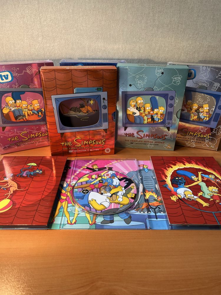 The Simpsons DVD Colletor’s edition - Seasons 1-5 чисто нови