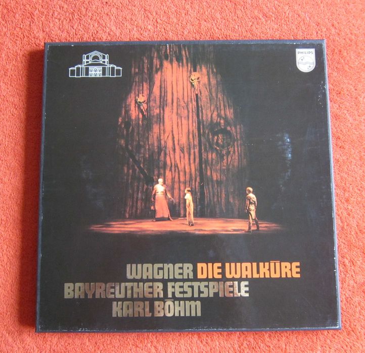 rar Die Walkure Walkiria Wagner dir.Karl Bohm 4LP Bayreuth