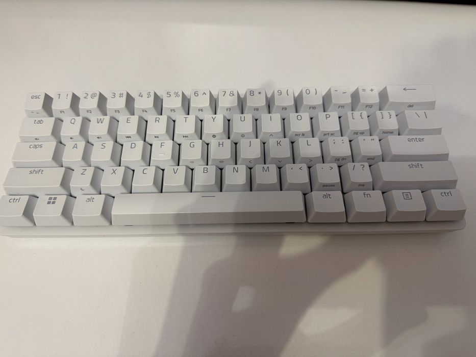 Механична клавиатура Razer- Huntsman Mini, Optical Red, Mercury