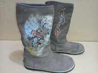 Ed Hardy кожени ботуши N38 - 35 лв