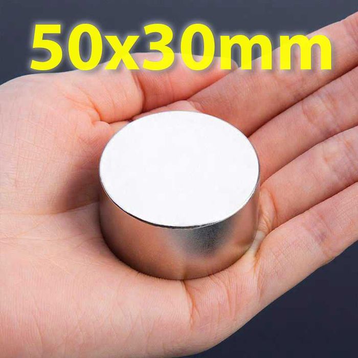 5 x 3см. МАГНИТ неодимив 154кг.