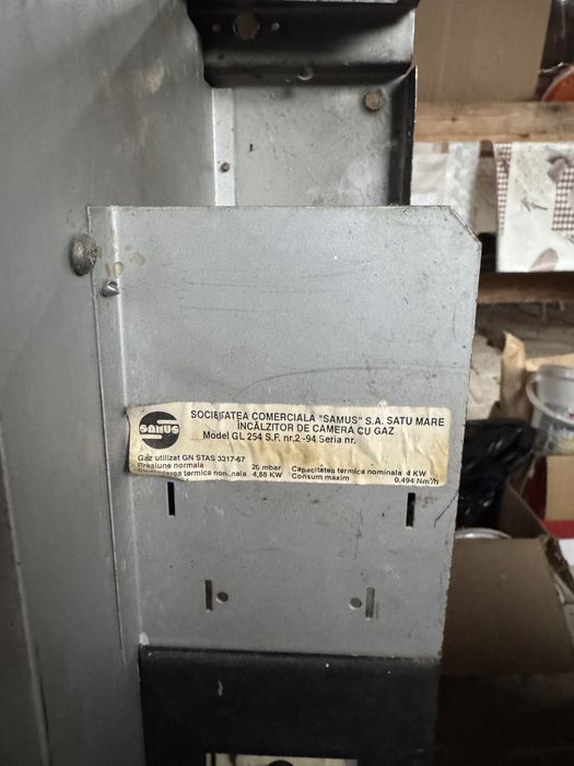 Vand convector gaz 2 bucati