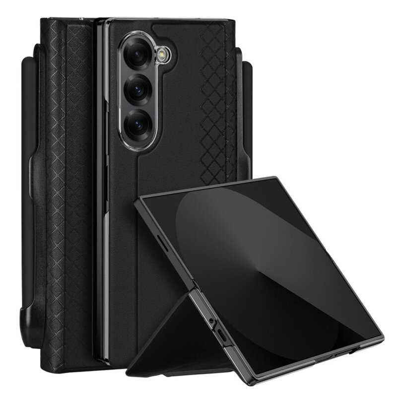 Husa premium business flip carte piele SAMSUNG Galaxy Z Fold6 Z Flip6
