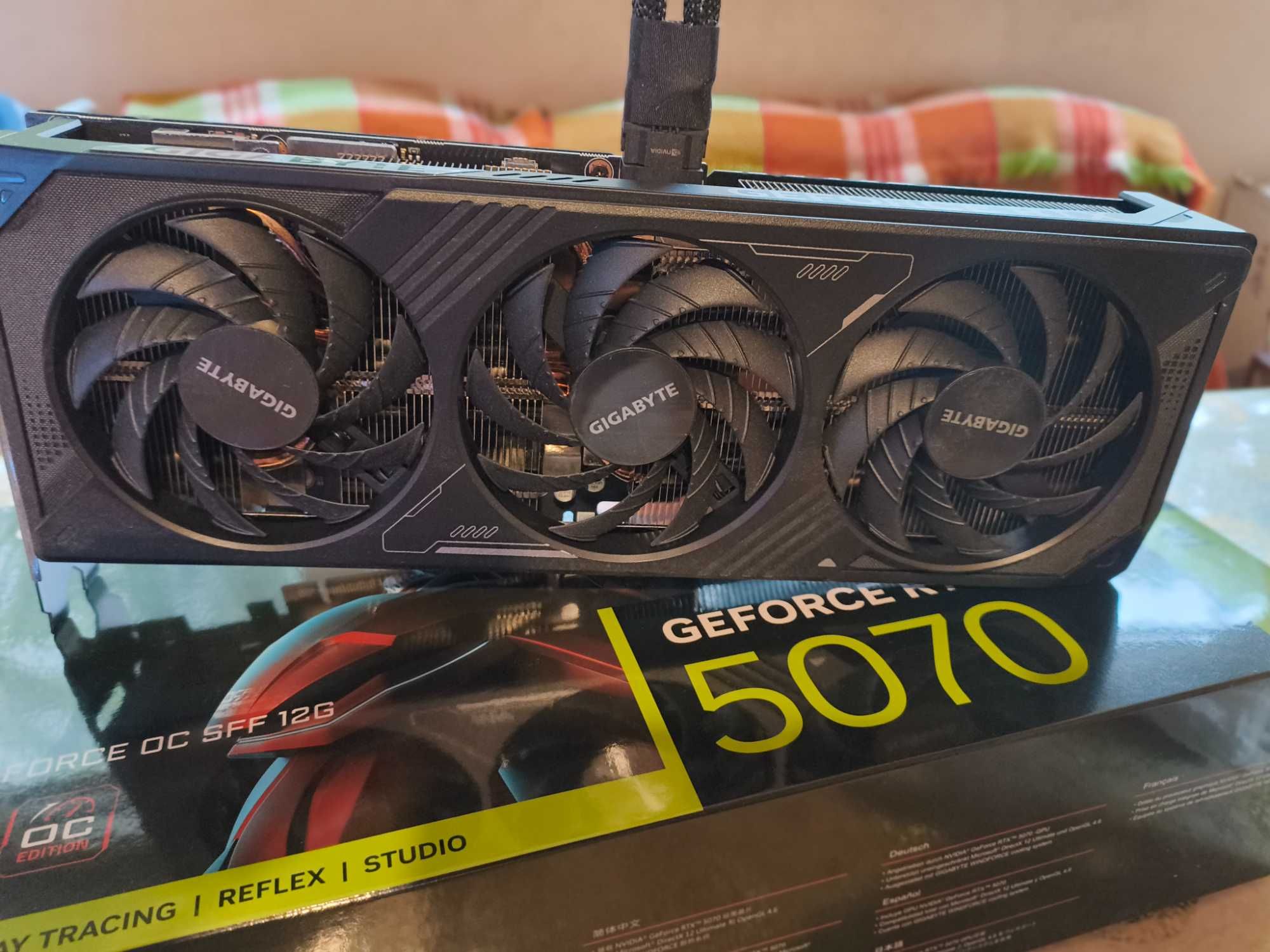 GIGABYTE RTX 5070 WindForce OC SFF 12gb GDDR7 Гаранция