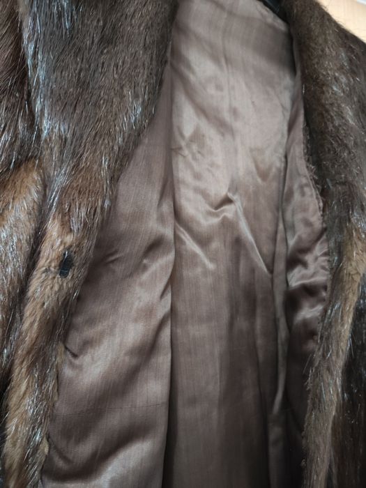 Jachetă de nutrie naturală