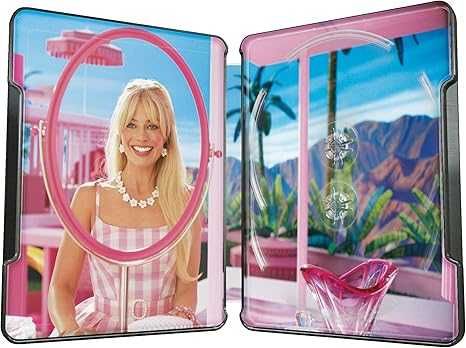 Филм „Barbie“ [4K Ultra HD] Steelbook [2023] [Blu-ray] – Steelbook