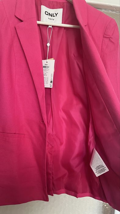 Дамско ленено сако Only ново с етикет