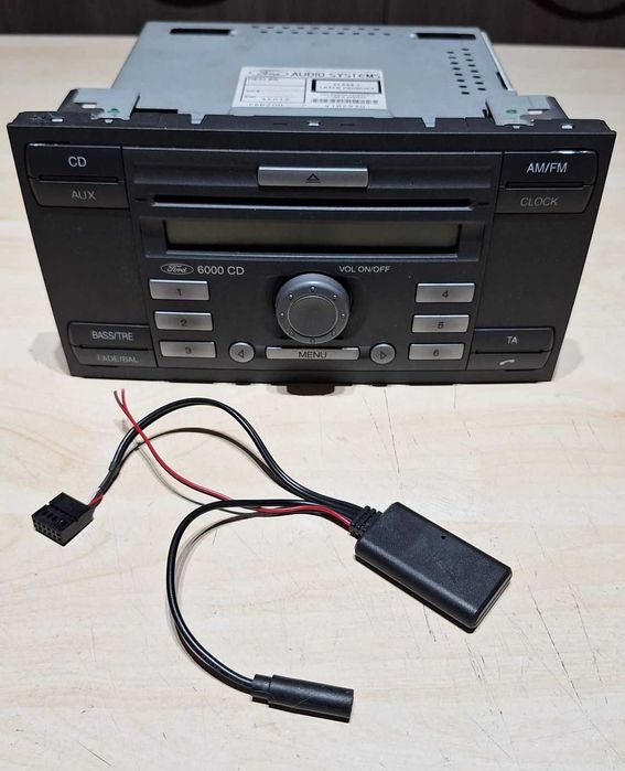 Adaptor Bluetooth Focus Mk2 MK3 Mondeo Fiesta (Cablu AUX 12 Pini)