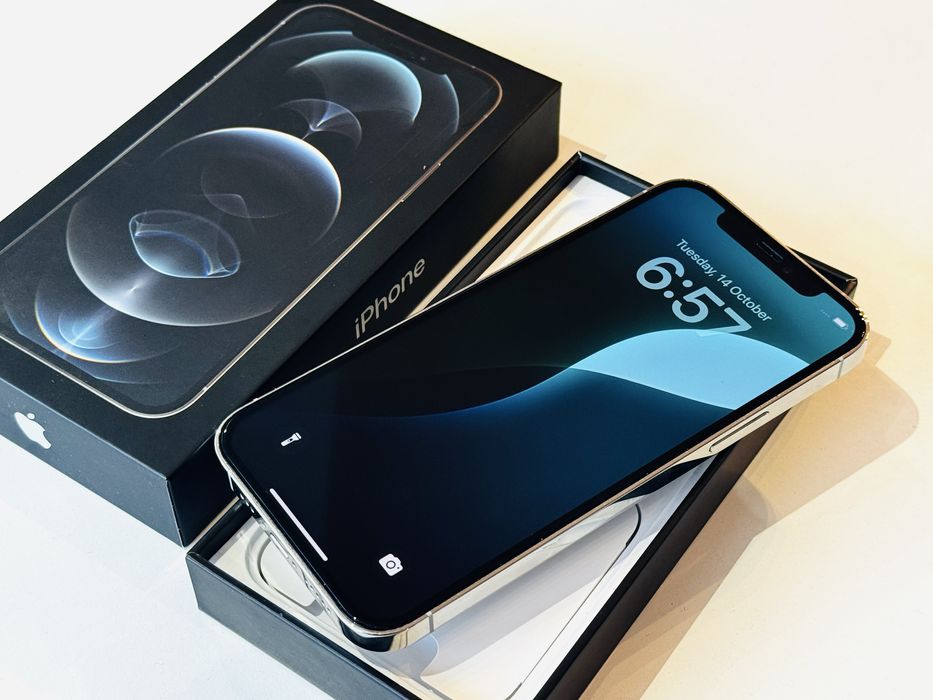 Iphone 12 Pro 128GB White 100% Батерия! Гаранция 6 месеца