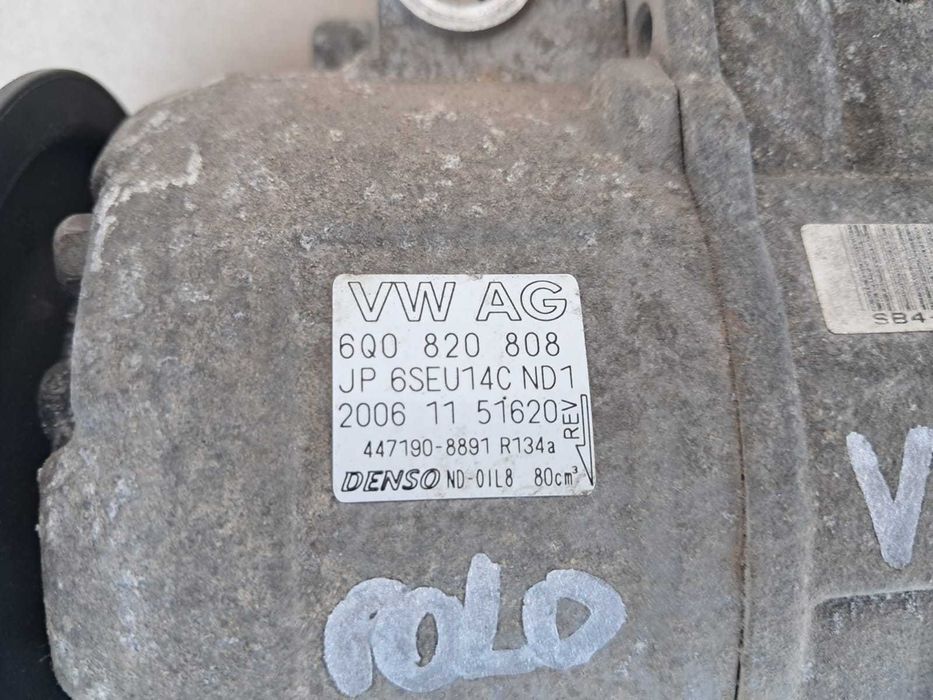 Vw Polo Golf, Skoda Fabia Octavia, Seat Ibiza Leon, compresor AC