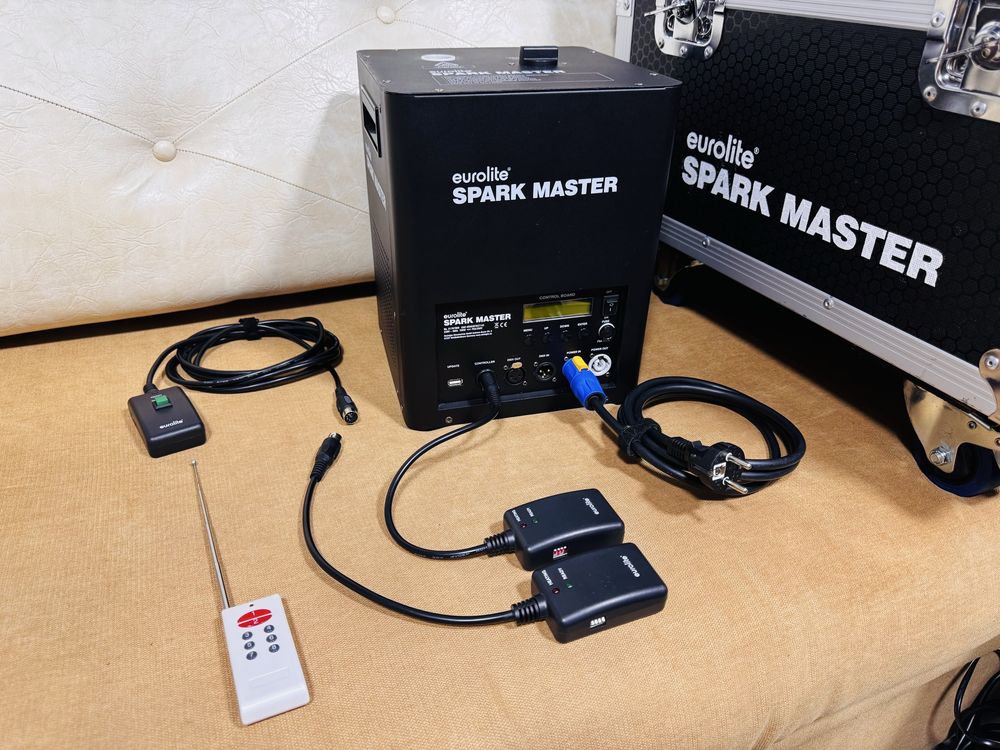 Eurolite Spark Master-Kit complet Mașină de artificii/efect de scântei