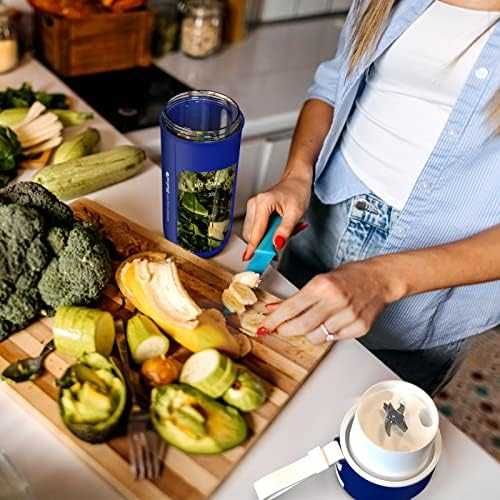 Нов мини блендер Бутилка електрически протеинов спортен шейкър 350мл