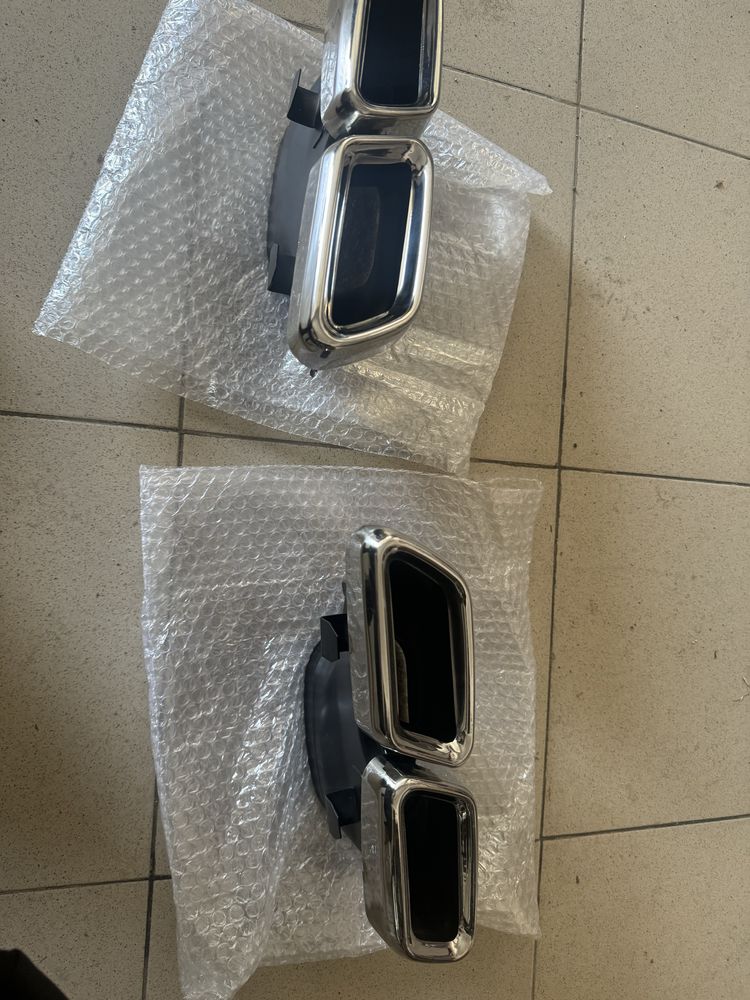 AMG, Mercedes Накрайници C W205, S W222, Е W212, CLS W218 Чисто Нови.