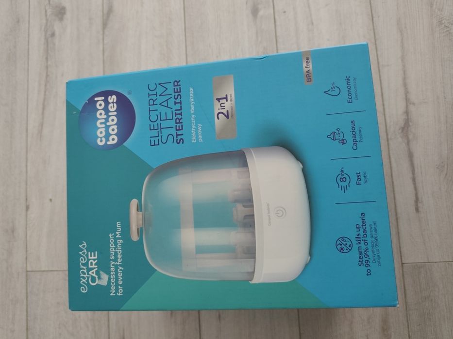 Sterilizator electric cu abur 2 in 1 Canpol Babies
