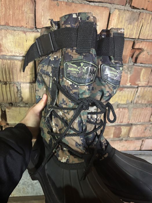 Зимние Сапоги с шипами 48 размер