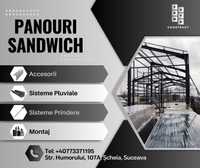 Panouri Sandwich calitatea I/a II-a/Montaj/Tabla Cutata/Accesorii