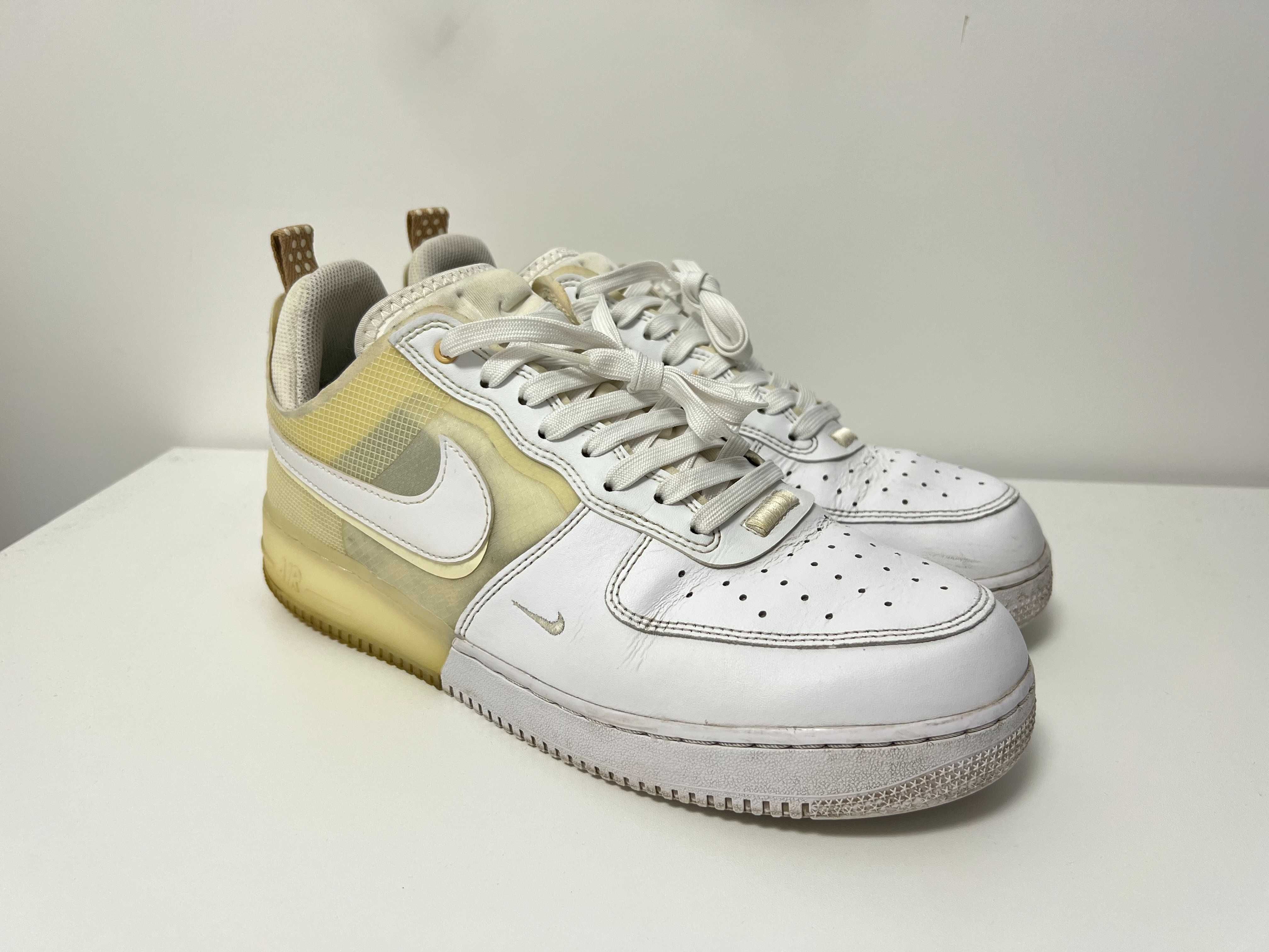 Nike Air Force 1 React Triple White, 45