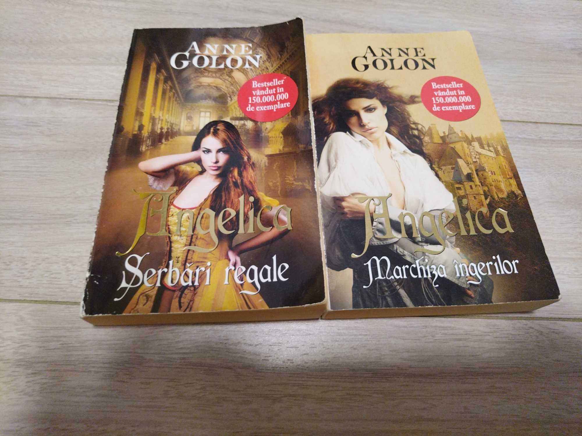 De vanzare seria Angelica - 4 volume si Manastirea Northanger