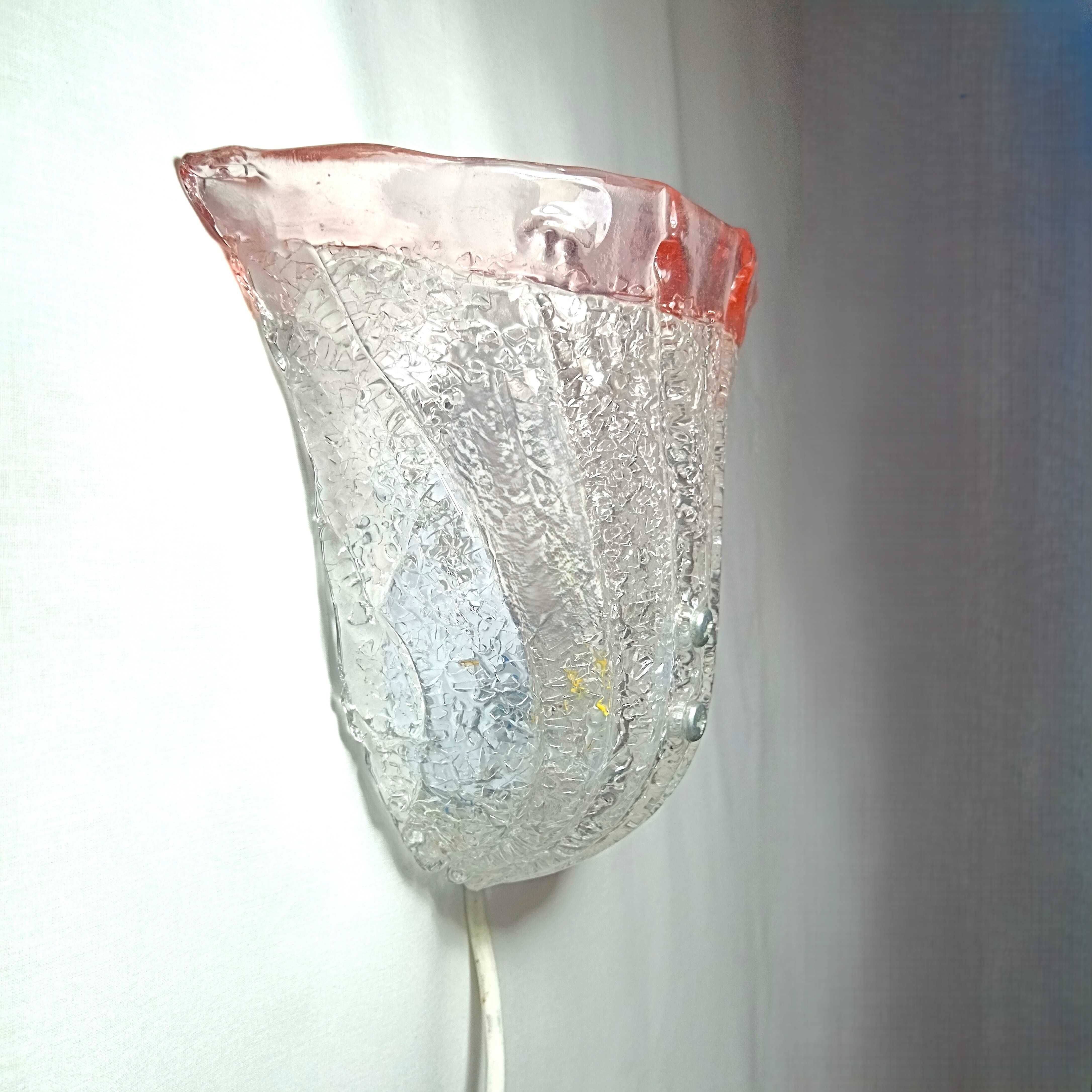 Aplica (1 din 4) Art deco, sticla Murano, vintage