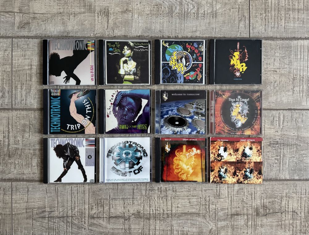 Cd-uri originale muzica eurodance 90’s - Technotronic/Snap!