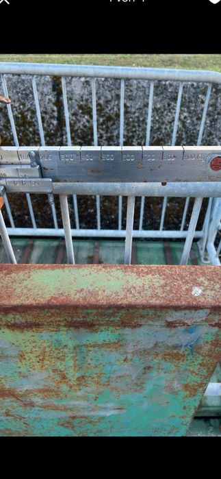 Cântar pentru animale 1000 kg