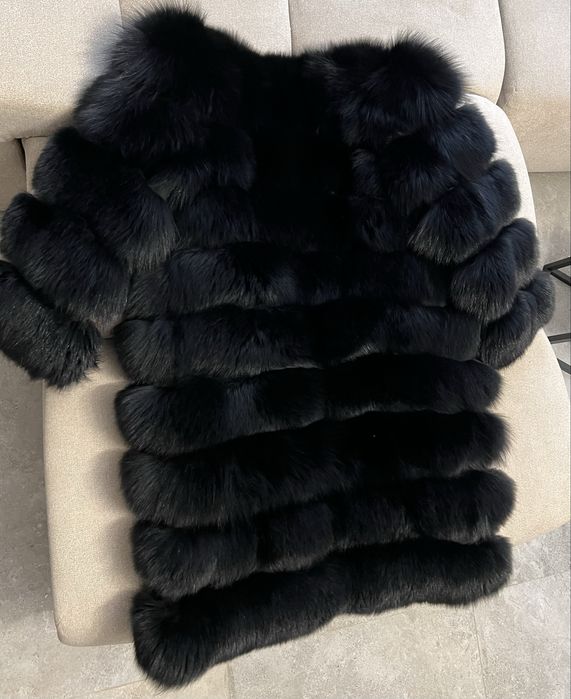 Blană vulpe naturala 6 în 1