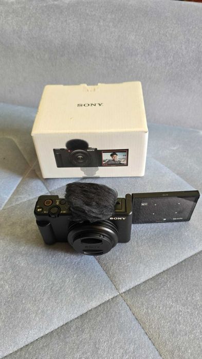 Sony ZV-1F камера - чисто нова (ползвана веднъж за тест)