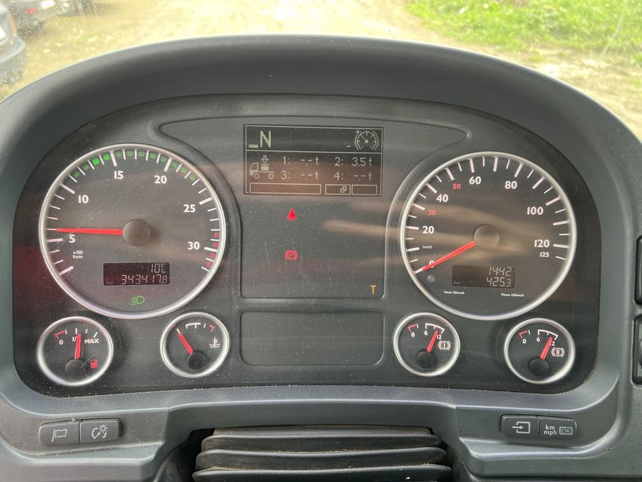 MAN TGM 15.290 Macara Terex 120.2E