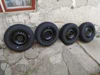 Anvelope iarnă nerulate 195/65R15 cu jante GM 5x110 6.5Jx15 ET35
