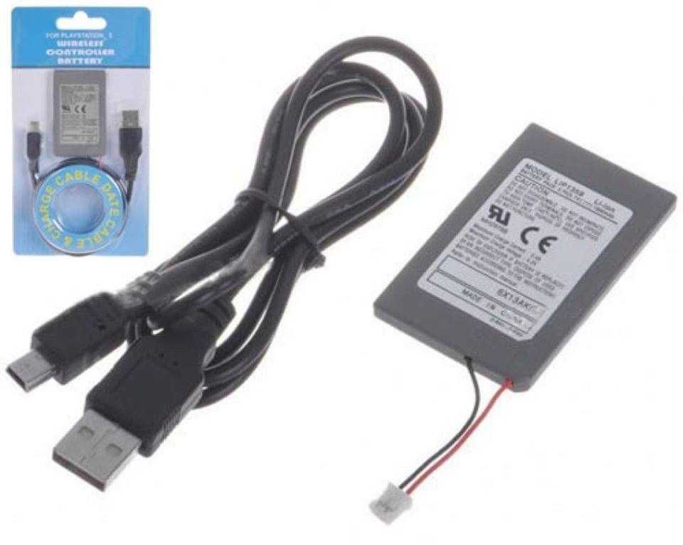 Батерия за Джойстик PlayStation 3,4 и 5 + USB Кабел! - ПРОМОЦИЯ
