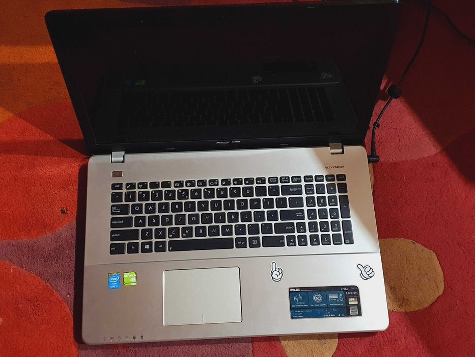 Vand Laptop Gaming Asus 17.3" i7-4700QM 16GB Nvidia GT740M 128GB SSD