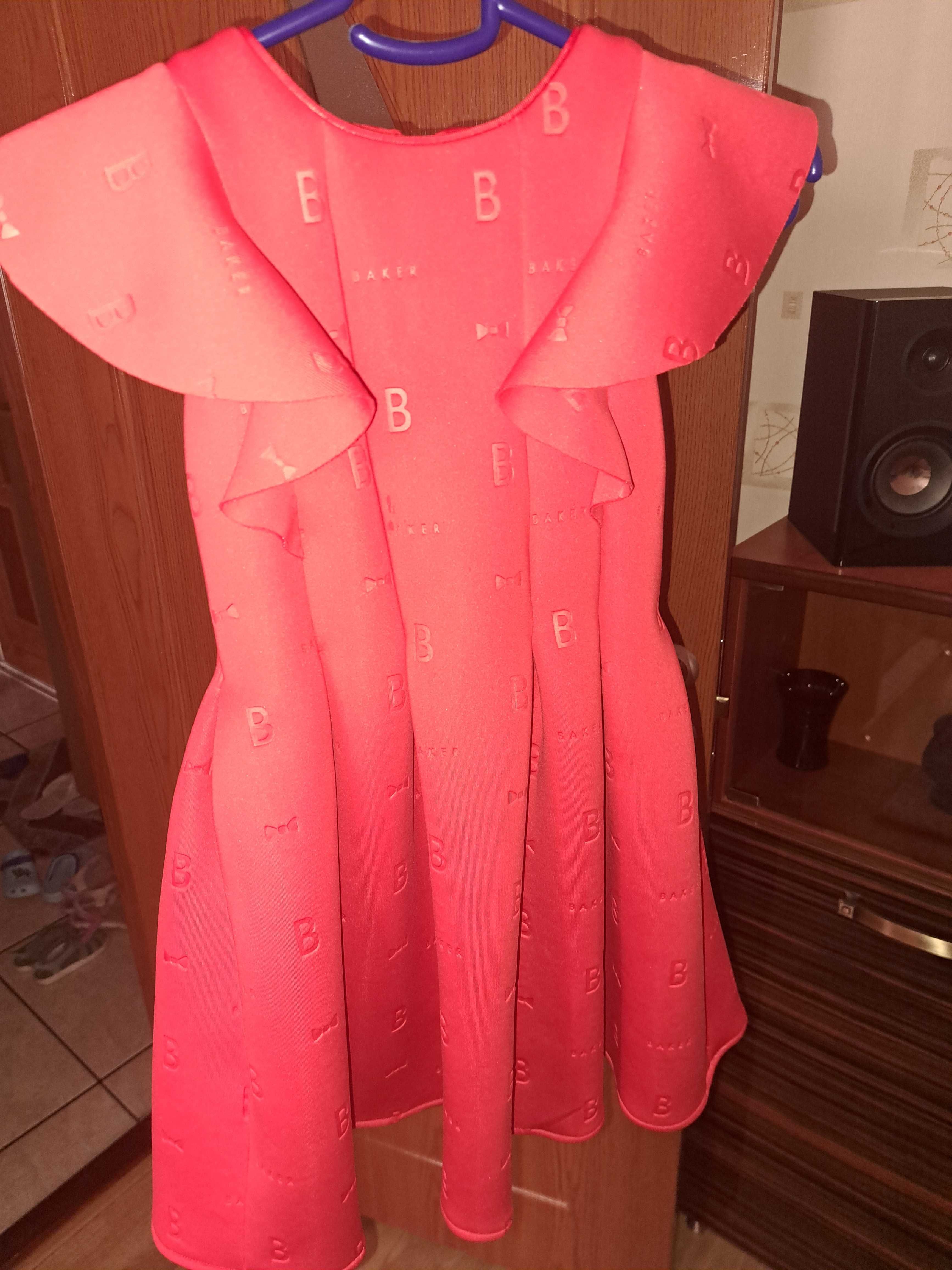 Rochita rosie Ted Baker 122 cm -7 ani