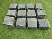 Piatra Cubica Granit Gri Anthracit  10X10X10 CRAPAT