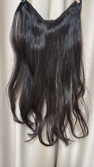 Продава се: 100% естествена коса цвят кестеняв